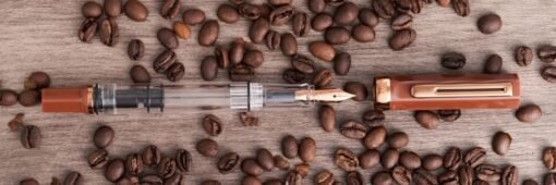 TWSBI Espresso Coffee Edition Fountain Pen M and Kwz Ink Coffee Scented Ink Combo Pack - Image 2
