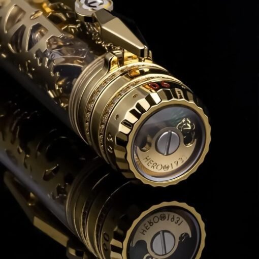 HERO H90: Exquisite 18K Gold Fountain Pen - Image 6