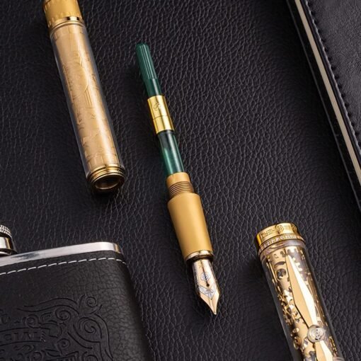 HERO H90: Exquisite 18K Gold Fountain Pen - Image 3