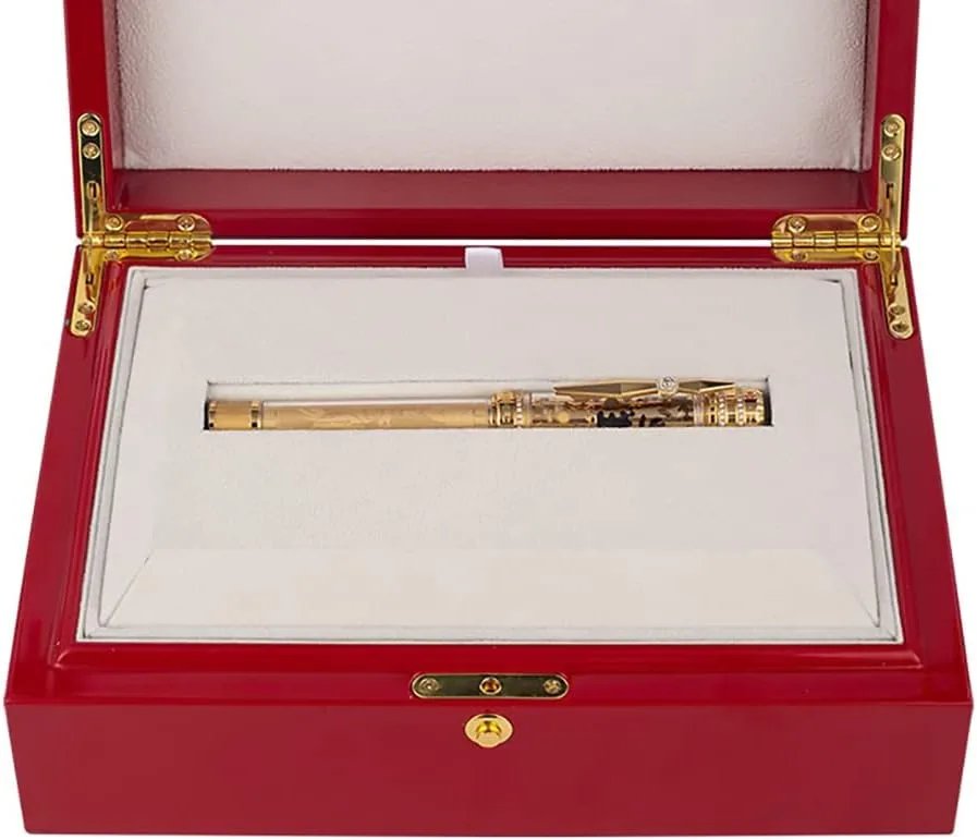 HERO H90: Exquisite 18K Gold Fountain Pen - Image 2