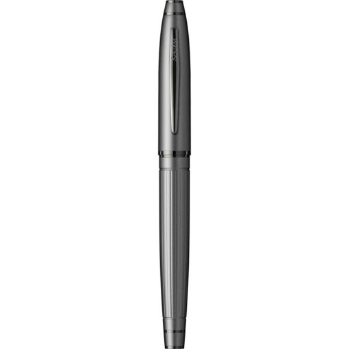 SCRIKSS Noble 350 Anthracite Rollerball Pen – Matte Finish, Brass Body​ - Image 2