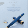 PENLUX Delgado Gladius Blue Grotto Fude Fountain Pen