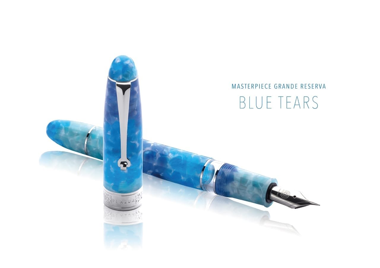 PENLUX Grande Reserva Blue Tears Fountain Pen - Image 2