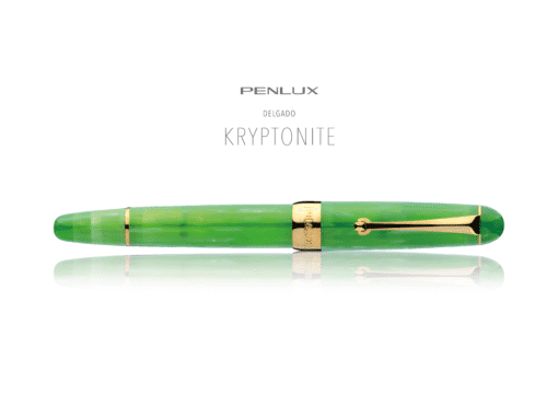 PENLUX Delgado Kryptonite Fountain Pen – Emerald Green Elegance - Image 2