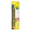 STAEDTLER Noris 122 Graphite pencil with eraser tip  Blistercard containing 3 graphite pencils HB with eraser tip