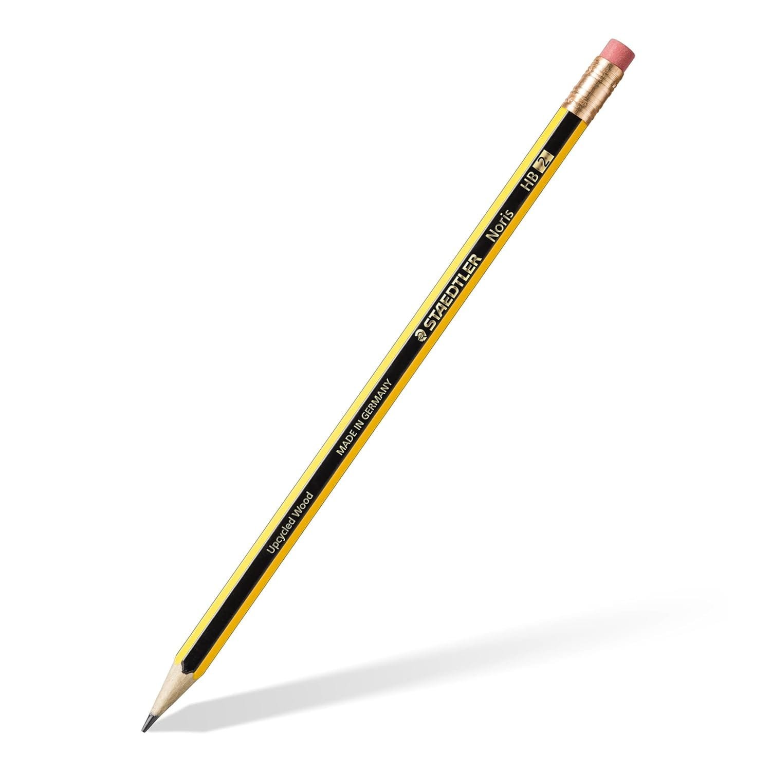 Staedtler Noris 122 Pencil With Eraser|Pack Of 12|Black - Image 3