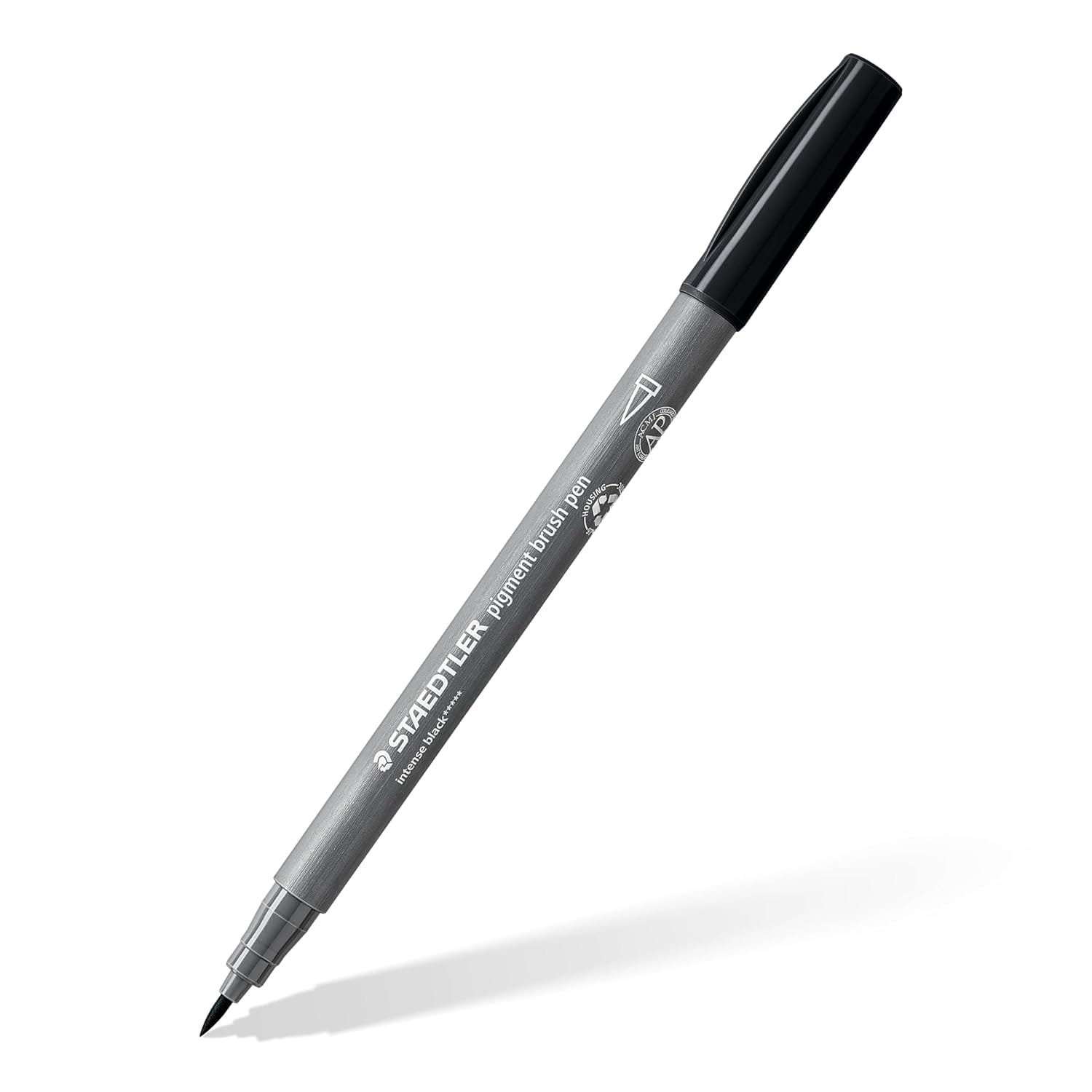 Staedtler Pigment brush pen in intense black colour - 371-99 - 1 no.