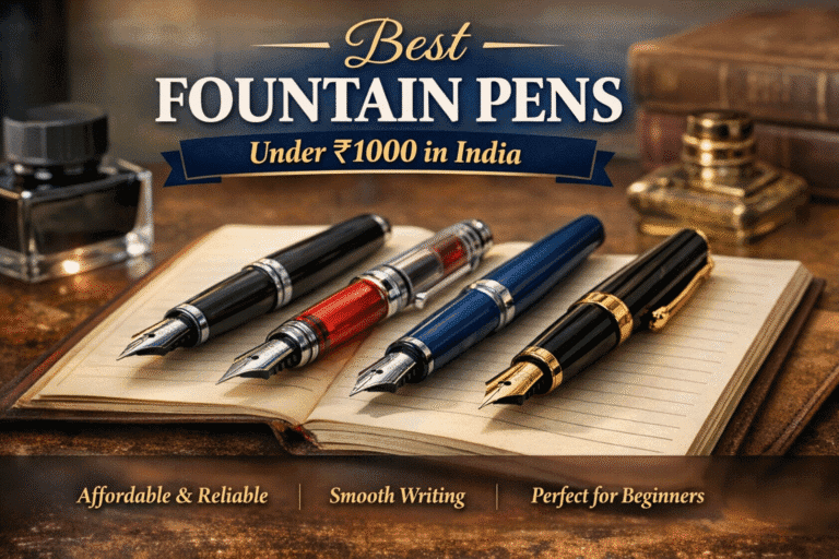 Best Fountain Pens Under ₹1000 in India (2026 Guide) | Penshelf