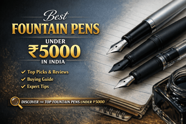 Best Fountain Pens Under ₹5000 in India (2026 Guide) | Penshelf