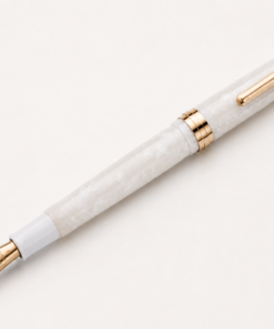 Click Falcon Premium Acrylic Fountain Pen Polar White