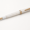 Click Falcon Premium Acrylic Fountain Pen Polar White