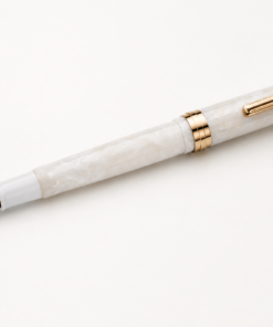 Click Falcon Premium Acrylic Fountain Pen Polar White