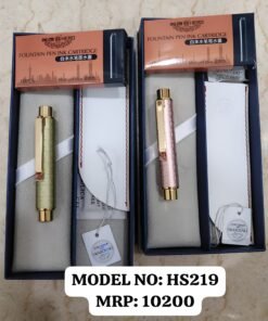 Hero HS219 Fountain Pen for Smooth Daily Writing – Premium Refillable Pen for Office Use, Journaling, Signatures & Gifting