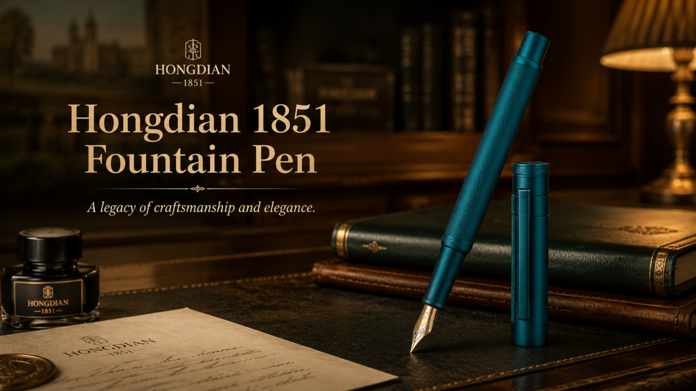 Hongdian fountain pens collection. Available at Penshelf