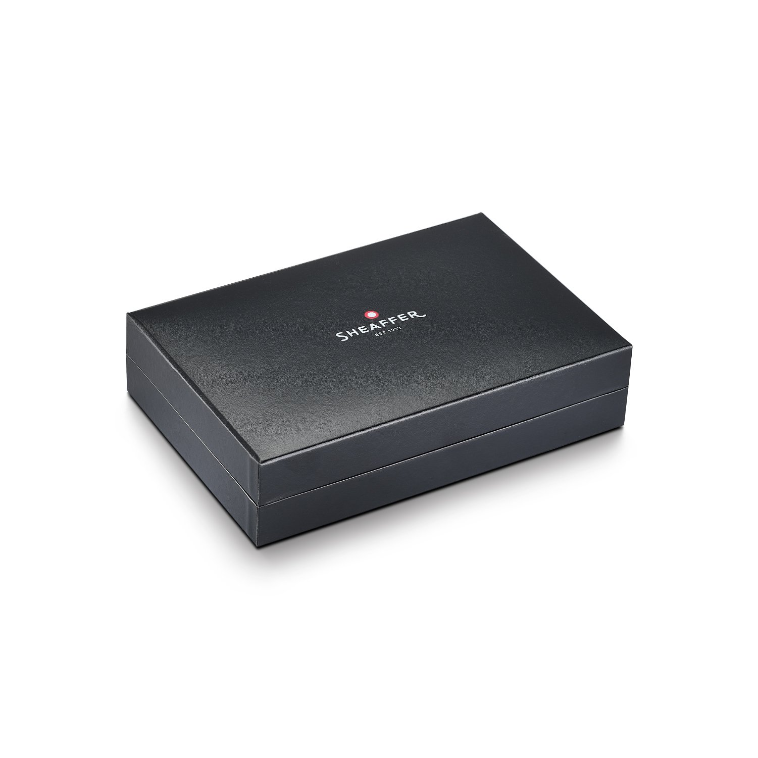 Sheaffer-Legacy-Chevron-9066-Matte-Black-Fountain-Pen-with-PVD-Gunmetal-Inlaid-Nib-and-Trims-Medium only at Penshelf