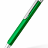 Staedtler 440 TRX 5B Green Ballpoint Pen with Aluminium Body, Black Ink & Twist Mechanism – Premium Refillable Office Pen with Case