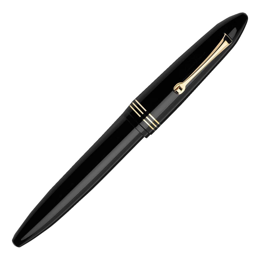 Leonardo Furore Notte Black GT Fountain Pen – La Fenice Steel Nib only at Penshelf