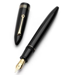 Leonardo Furore Notte Black GT Fountain Pen – La Fenice Steel Nib only at Penshelf