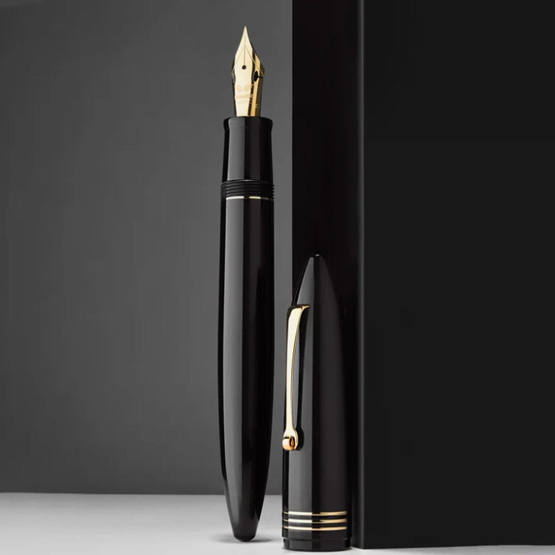 Leonardo Furore Notte Black GT Fountain Pen – La Fenice Steel Nib only at Penshelf