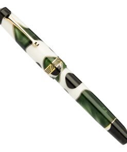 Leonardo Magico Foglia Green GT Fountain Pen – Medium & Broad Nib Only at Penshelf