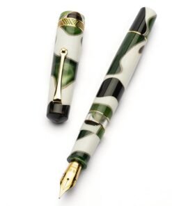Leonardo Magico Foglia Green GT Fountain Pen – Medium & Broad Nib Only at Penshelf