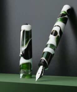 Leonardo Magico Foglia Green GT Fountain Pen – Medium & Broad Nib Only at Penshelf