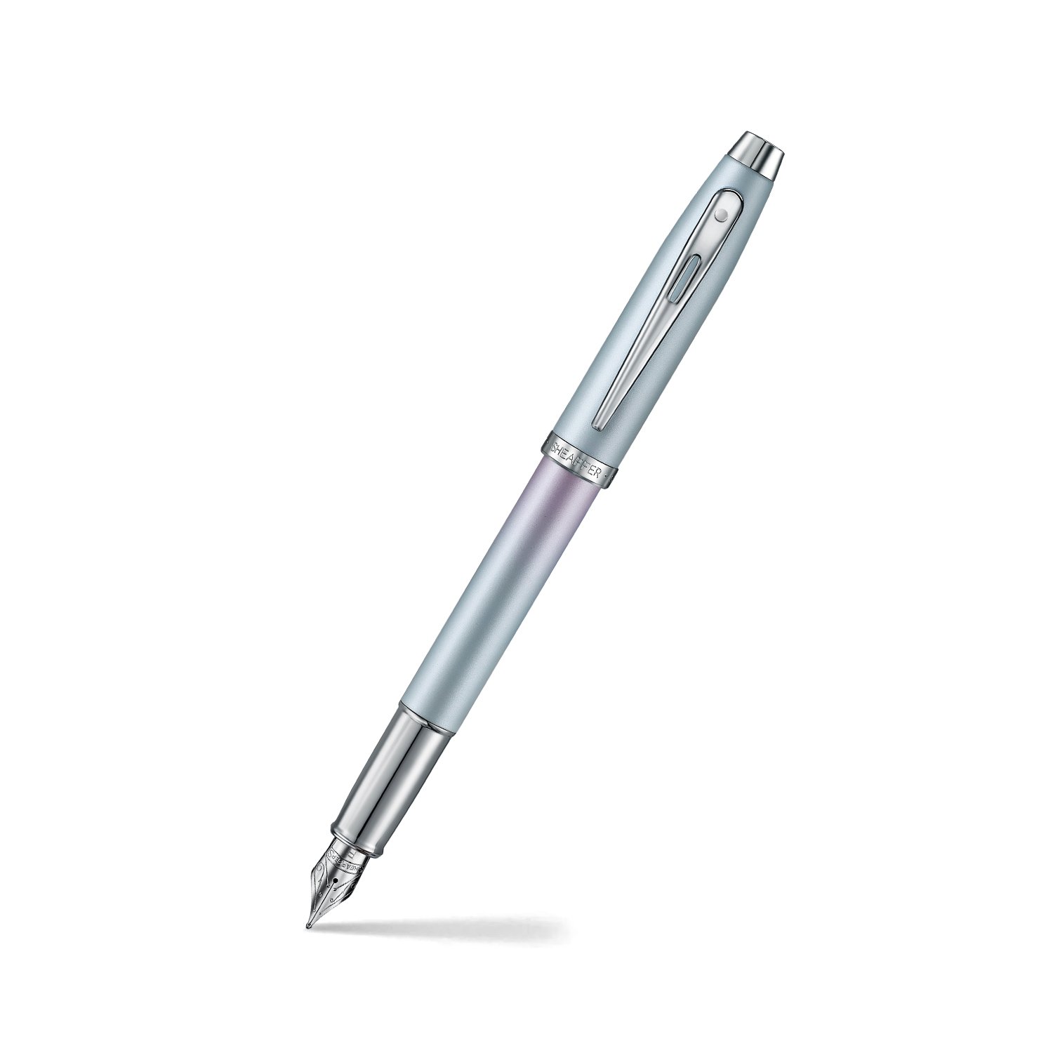 Sheaffer Expressions 100 9376 Blue & Pink Pearlised Gradient Fountain Pen – Fine & Medium Nib