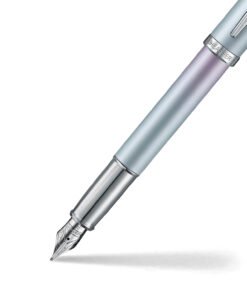 Sheaffer Expressions 100 9376 Blue & Pink Pearlised Gradient Fountain Pen – Fine & Medium Nib - Image 9