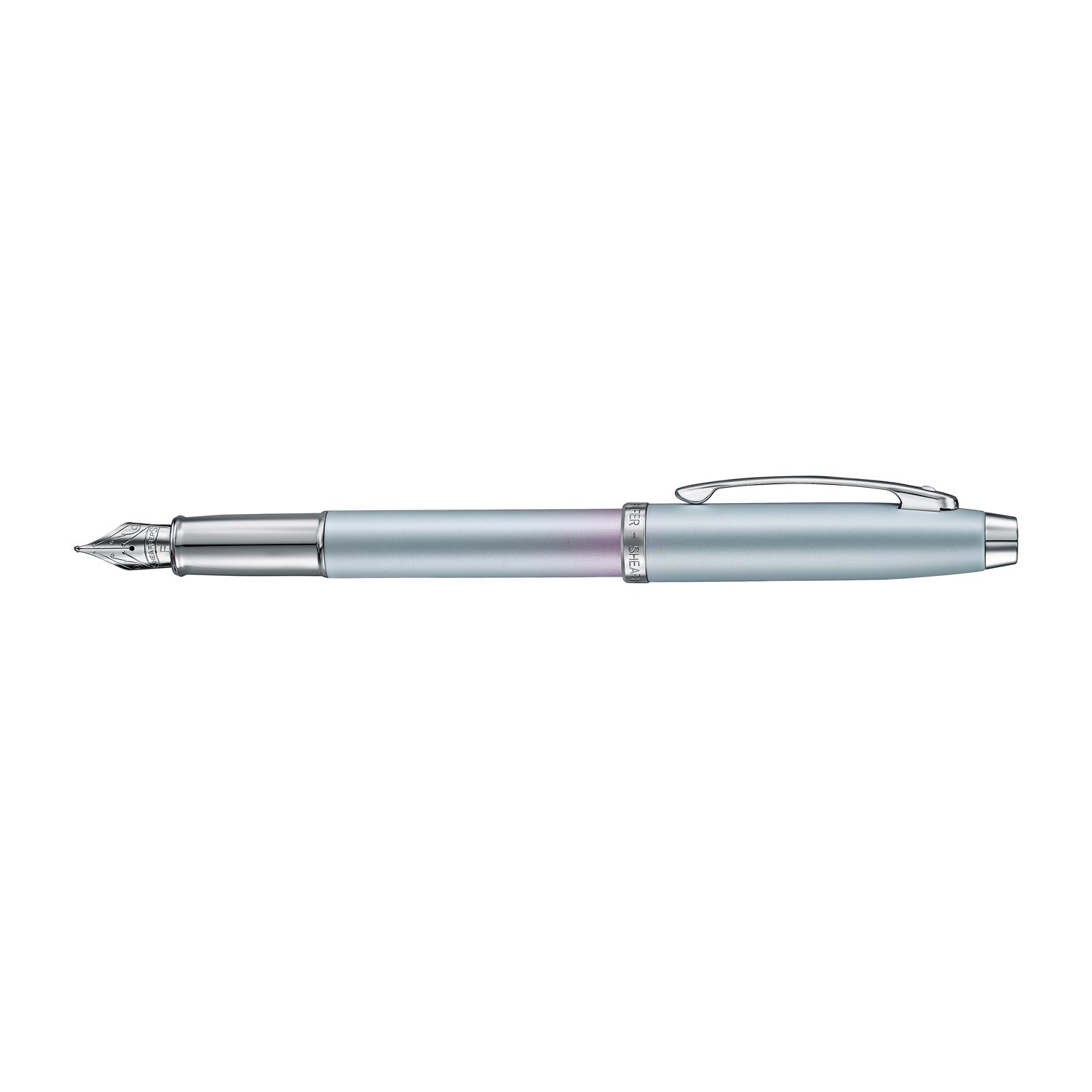 Sheaffer Expressions 100 9376 Blue & Pink Pearlised Gradient Fountain Pen – Fine & Medium Nib