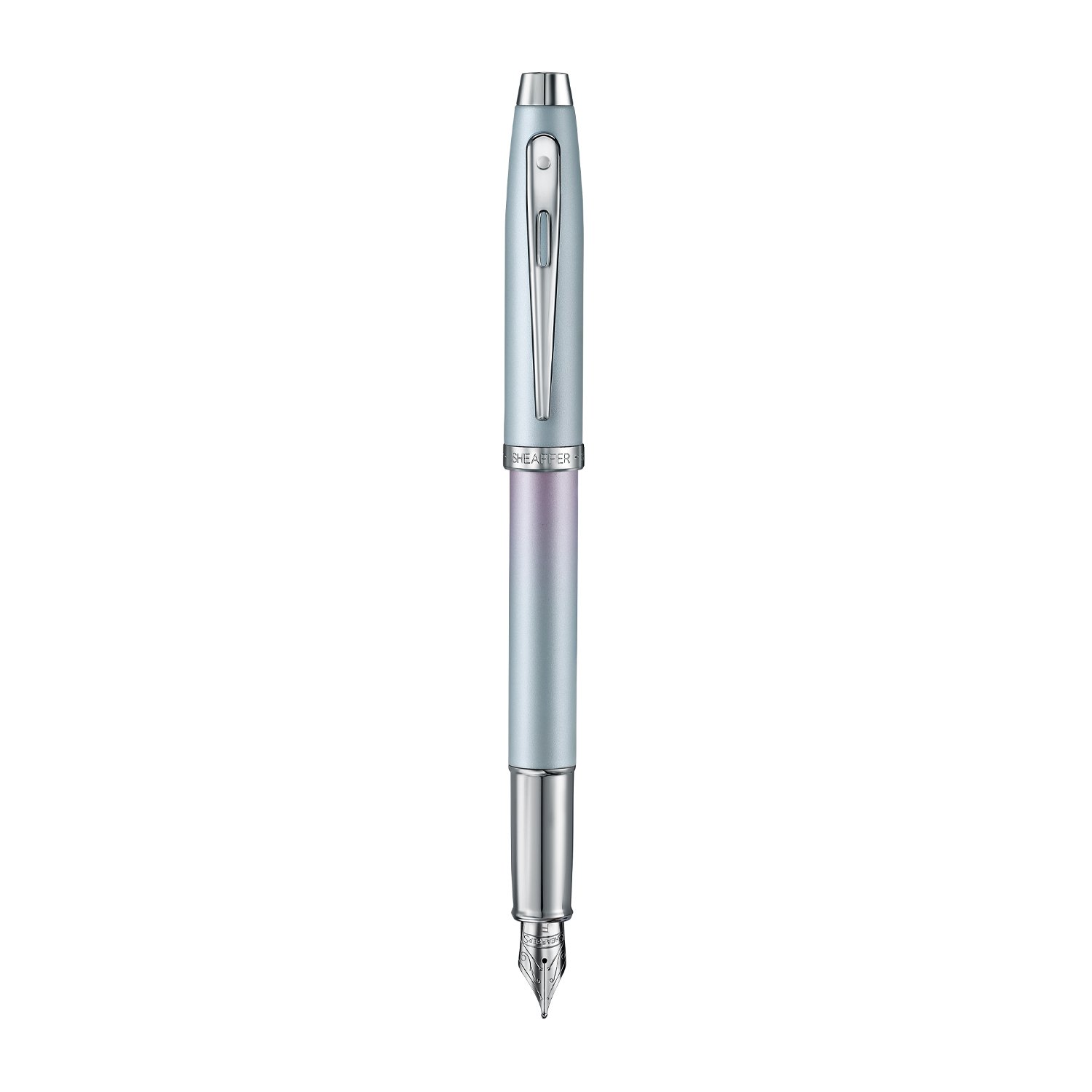 Sheaffer Expressions 100 9376 Blue & Pink Pearlised Gradient Fountain Pen – Fine & Medium Nib